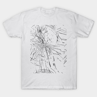 Broken glass texture T-Shirt